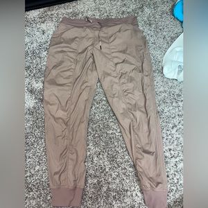Light pink lulu lemon dance studio joggers